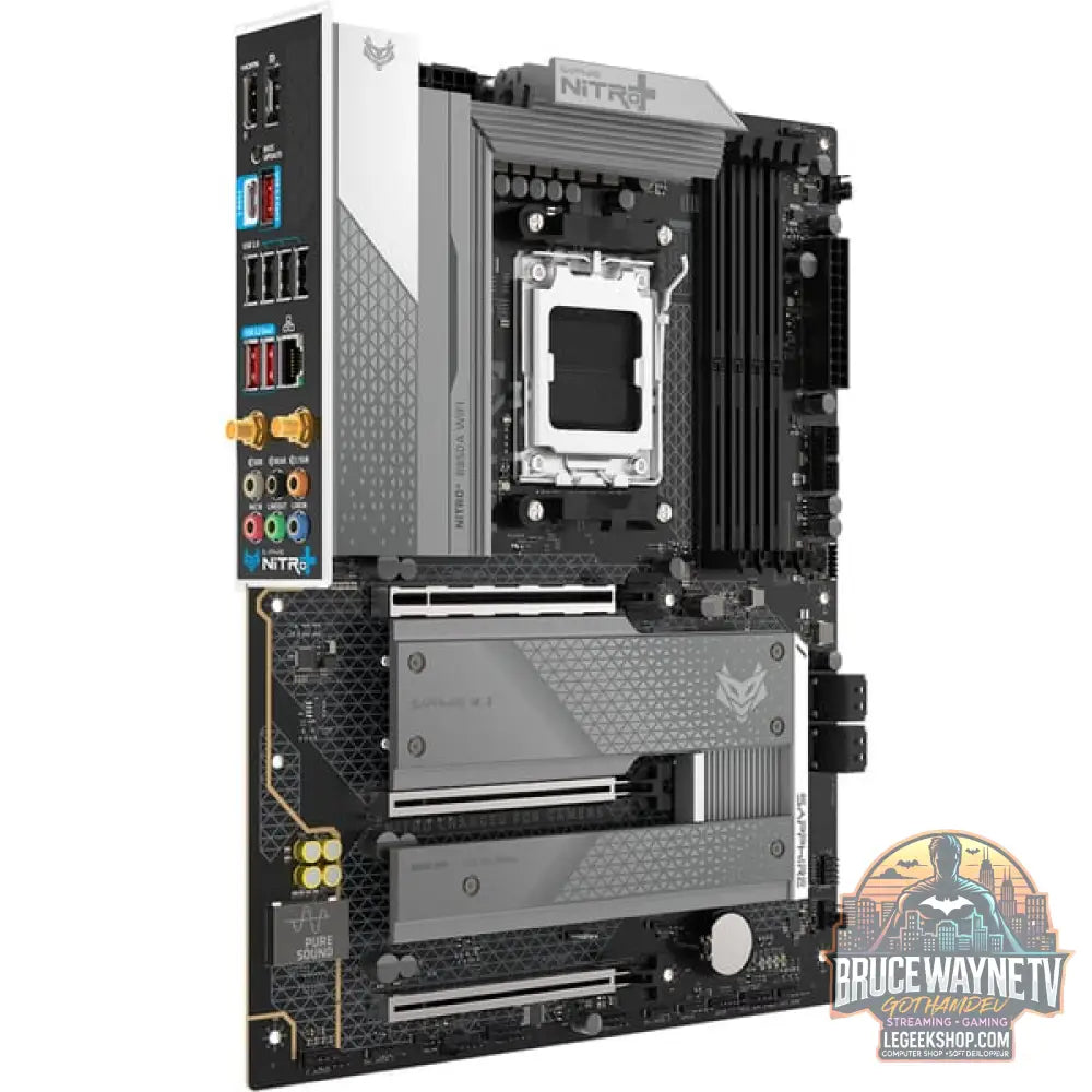 SAPPHIRE NITRO+ B850A WIFI7, carte mère - SAPPHIRE - vue 3