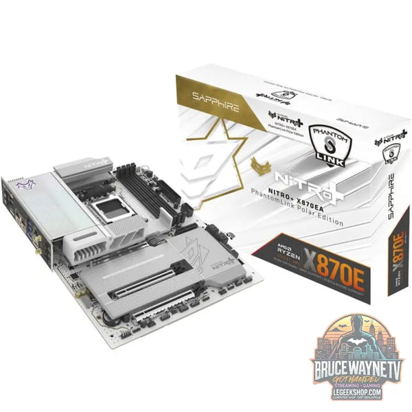 SAPPHIRE NITRO+ X870EA WIFI7 Phantom Link Polar, carte mère - SAPPHIRE