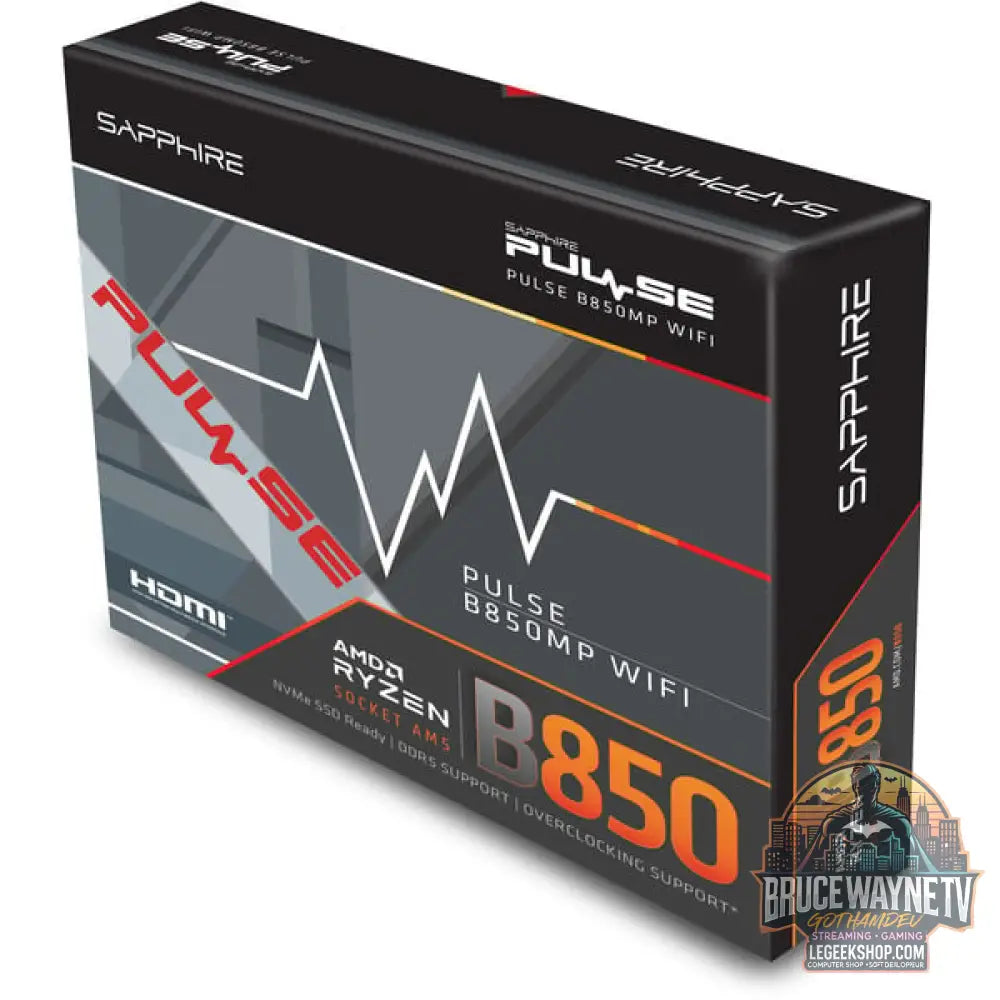 SAPPHIRE PULSE B850M WIFI, carte mère - SAPPHIRE - vue 2
