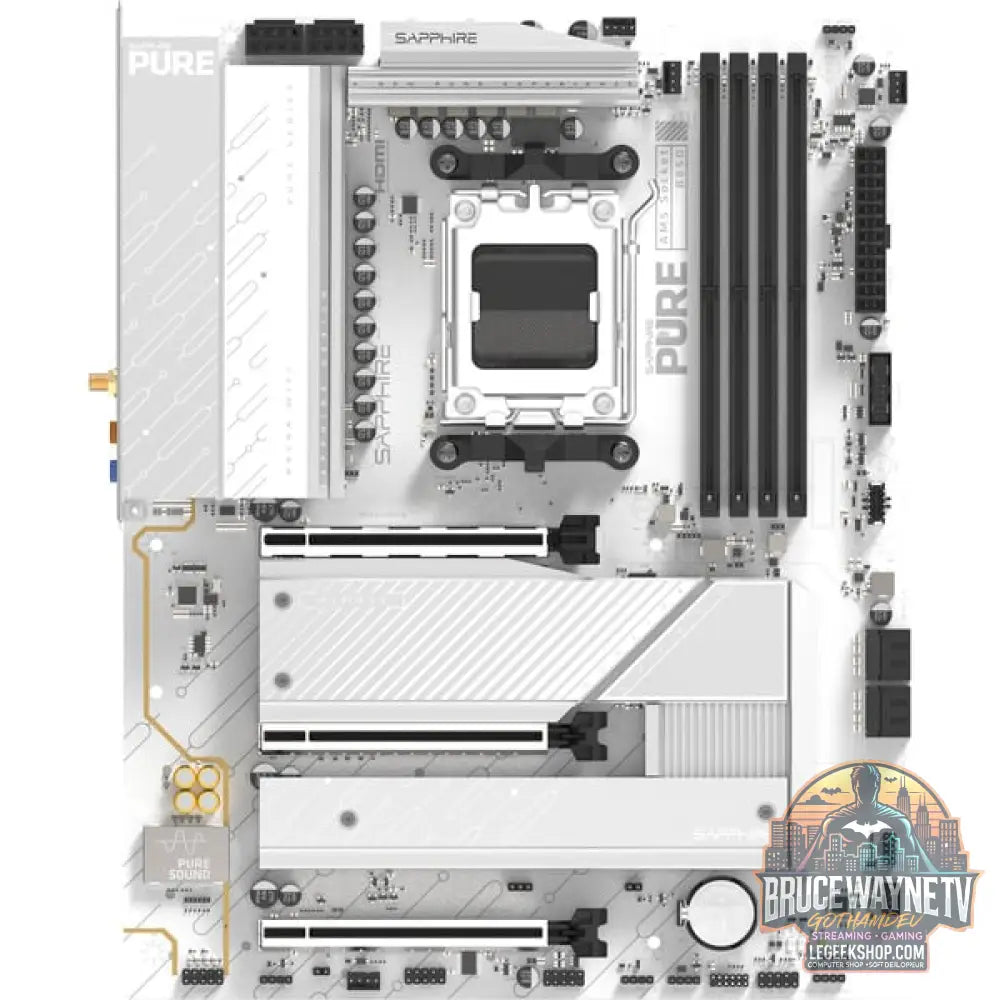 SAPPHIRE PURE B850A WIFI 7, carte mère - SAPPHIRE - vue 3