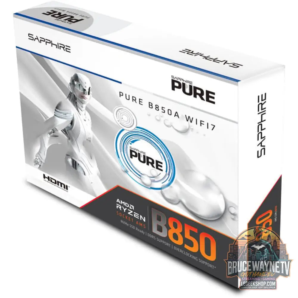 SAPPHIRE PURE B850A WIFI 7, carte mère - SAPPHIRE - vue 8