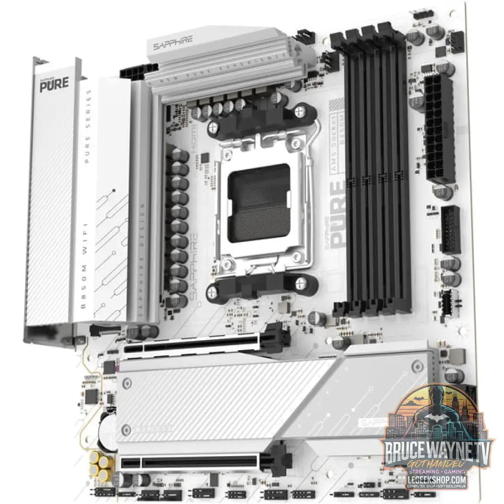 SAPPHIRE PURE B850M WIFI, carte mère - SAPPHIRE - vue 4