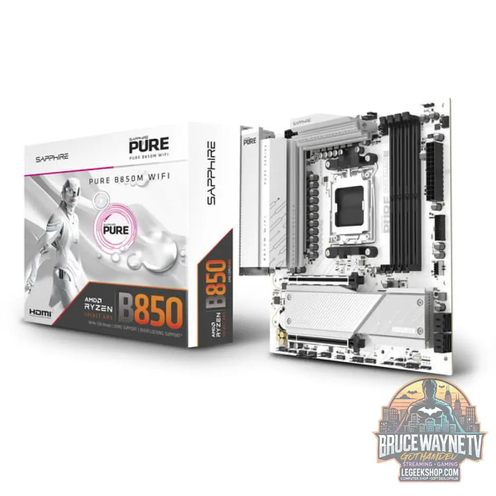 SAPPHIRE PURE B850M WIFI, carte mère - SAPPHIRE - vue 7