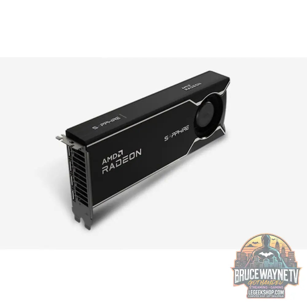 SAPPHIRE Radeon™ AI PRO R9700 32GB, carte graphique noir - SAPPHIRE - vue 3