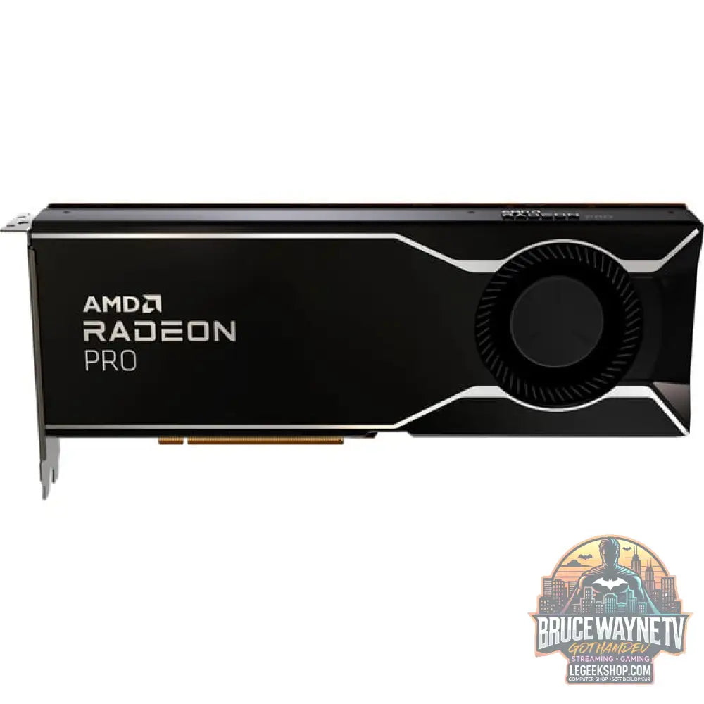 SAPPHIRE Radeon™ PRO W7800 48GB, carte graphique GDDR6 ECC, RDNA3, 3x DisplayPort, 1x MiniDP - SAPPHIRE - vue 2