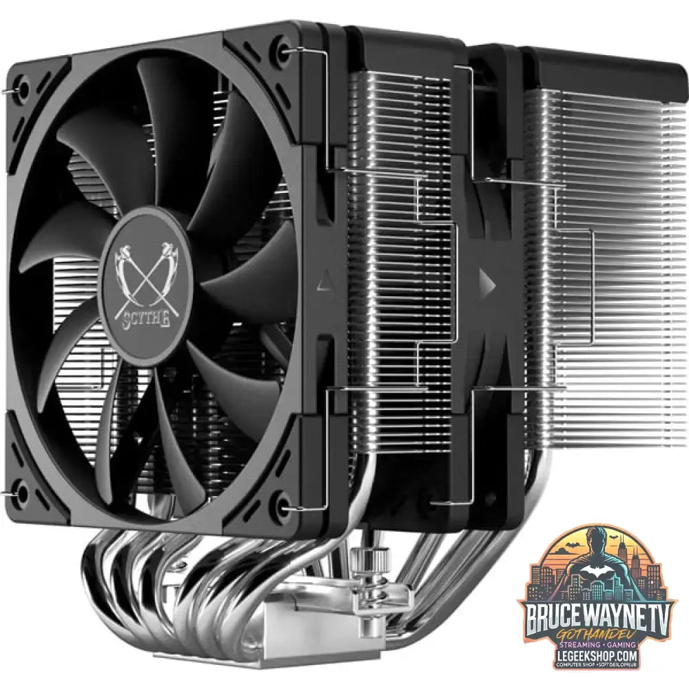 Scythe Fuma 3 SCMF-3000, CPU-Kühler schwarz, 120 mm - Scythe - vue 6