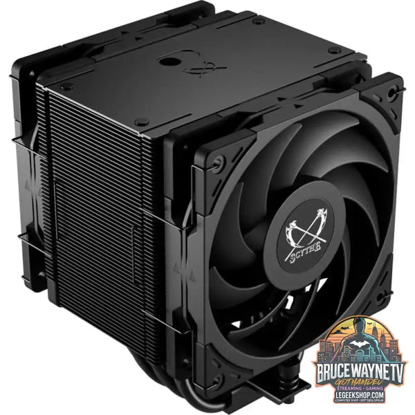 Scythe Mugen 6 Dual Fan Black Edition, CPU-Kühler schwarz, 120 mm - Scythe