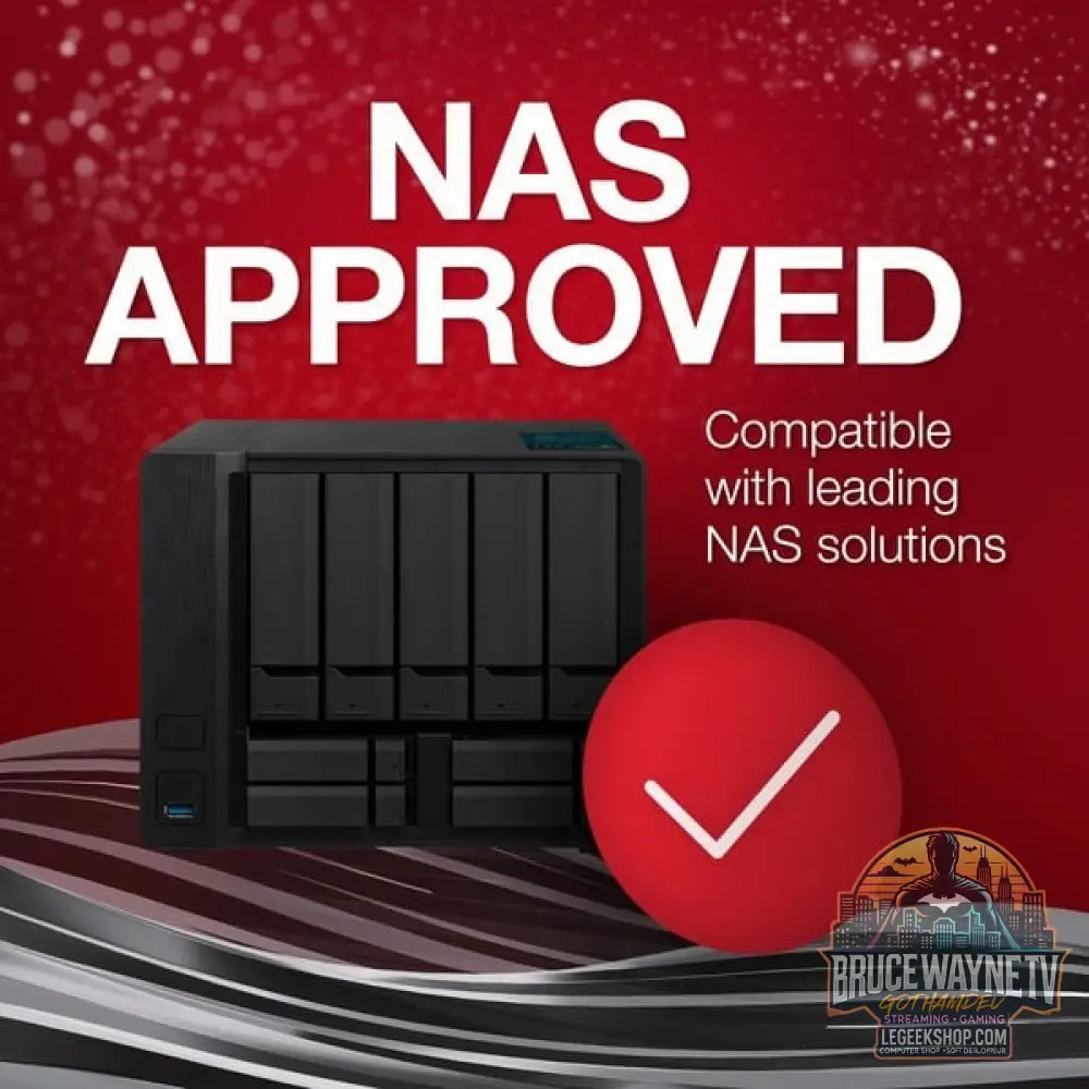 Seagate IronWolf NAS 8 TB CMR SilentWolf, Festplatte SATA 6 Gb/s, 3,5" - Seagate - vue 5