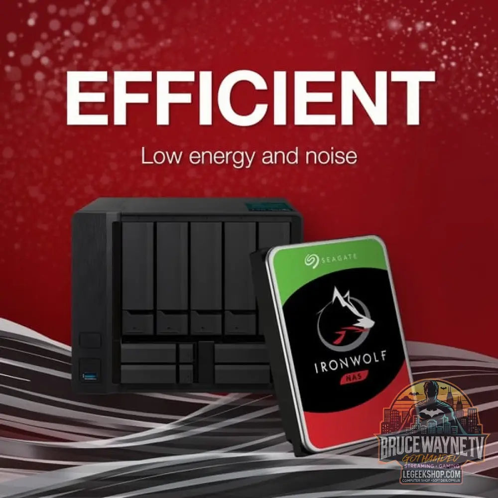 Seagate IronWolf NAS 8 TB CMR SilentWolf, Festplatte SATA 6 Gb/s, 3,5" - Seagate - vue 9