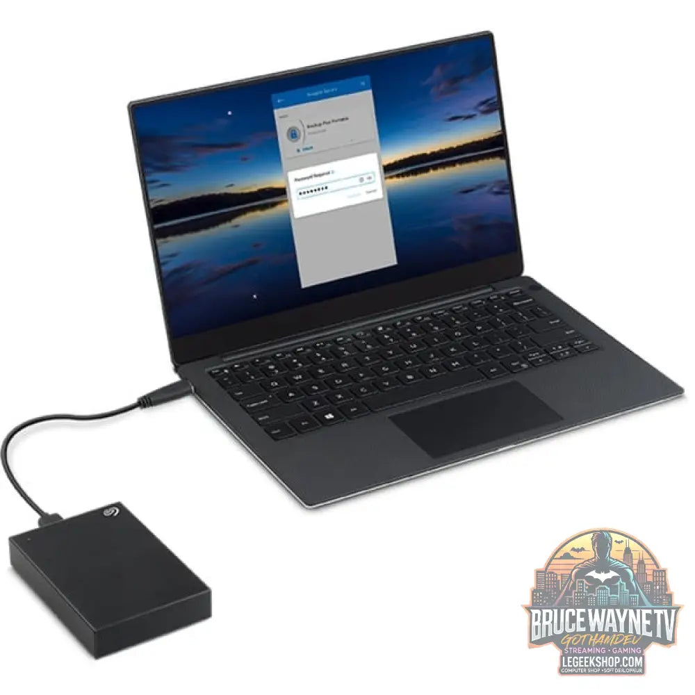 Seagate One Touch avec Kennwort 4 TB, Externe Festplatte noir, Micro-USB-B 3.2 Gen 1 (5 Gbit/s) - Seagate - vue 13