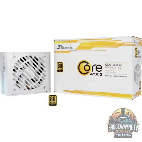 Seasonic CORE GX-650-V2-WHITE 650W, alimentation PC - Seasonic