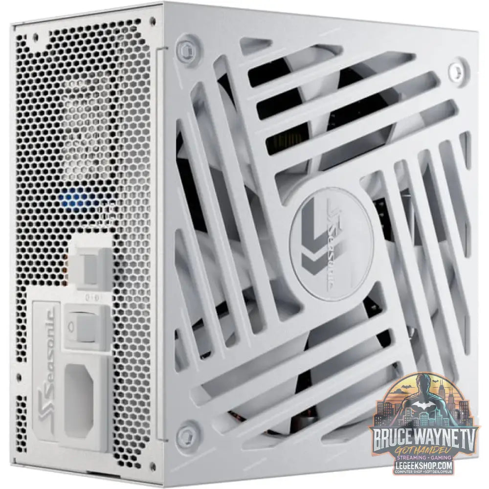 Seasonic FOCUS GX-1000 1000W ATX3.1 White Edition, alimentation PC - Seasonic - vue 3