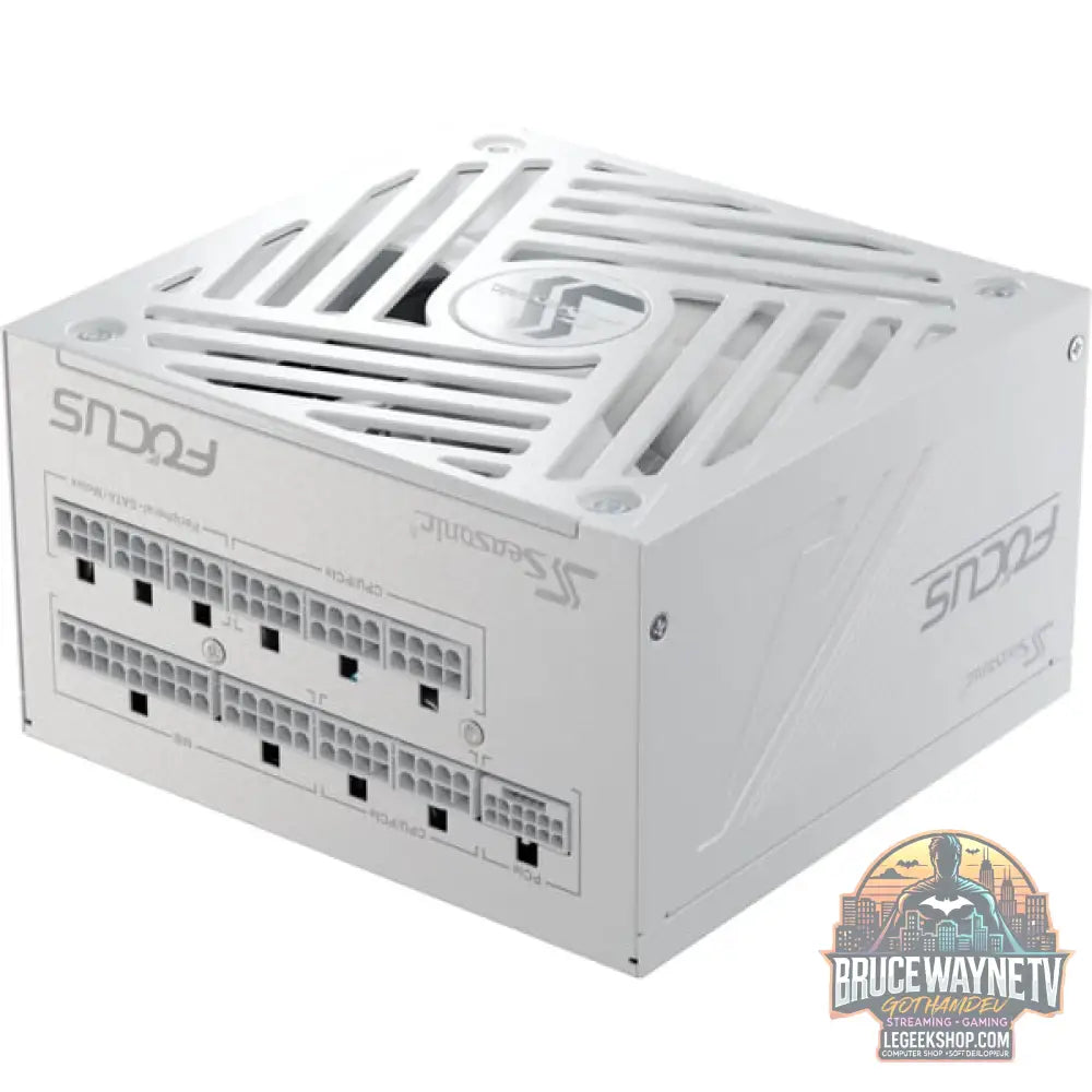 Seasonic FOCUS GX-1000 1000W ATX3.1 White Edition, alimentation PC - Seasonic - vue 2