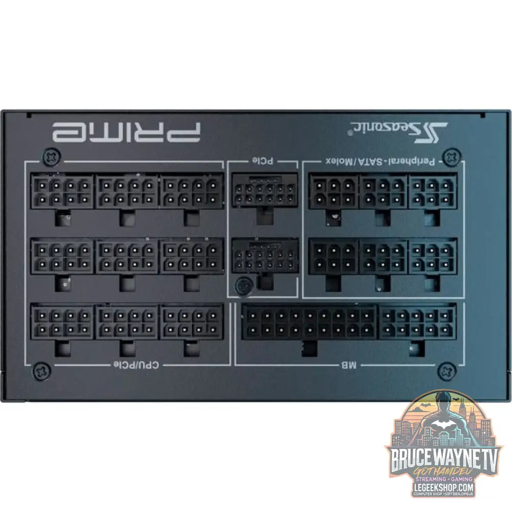 Seasonic PRIME TX-1600, alimentation PC - Seasonic - vue 4
