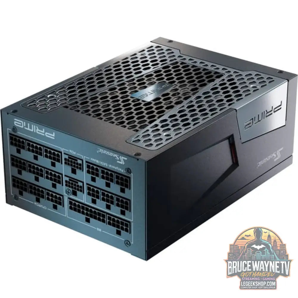 Seasonic PRIME TX-1600, alimentation PC - Seasonic - vue 3