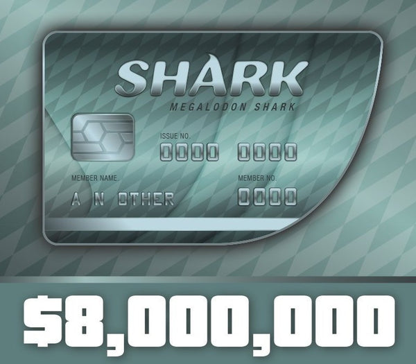 Grand Theft Auto Online - $8,000,000 Cash Card PC Activation Code