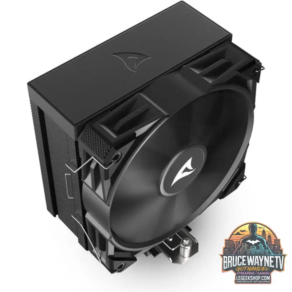 Sharkoon A40, CPU-Kühler schwarz, 120 mm - Sharkoon - vue 8