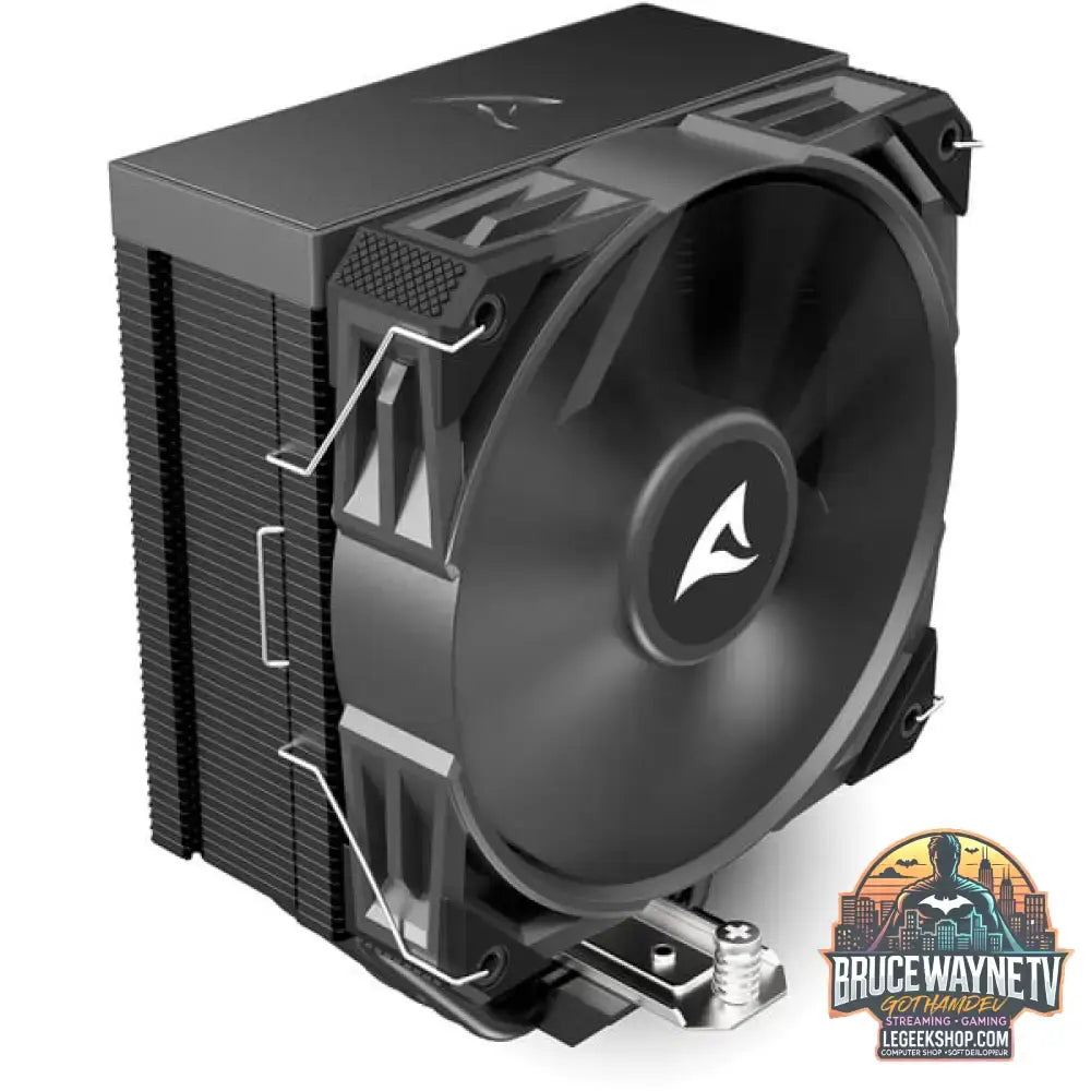 Sharkoon A40, CPU-Kühler schwarz, 120 mm - Sharkoon - vue 7