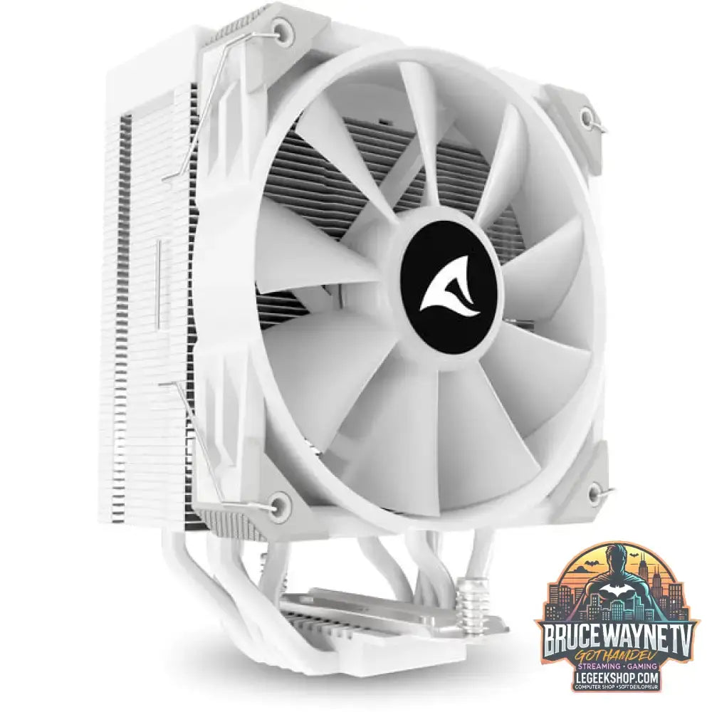Sharkoon A50 RGB, CPU-Kühler weiß, 120 mm - Sharkoon - vue 8