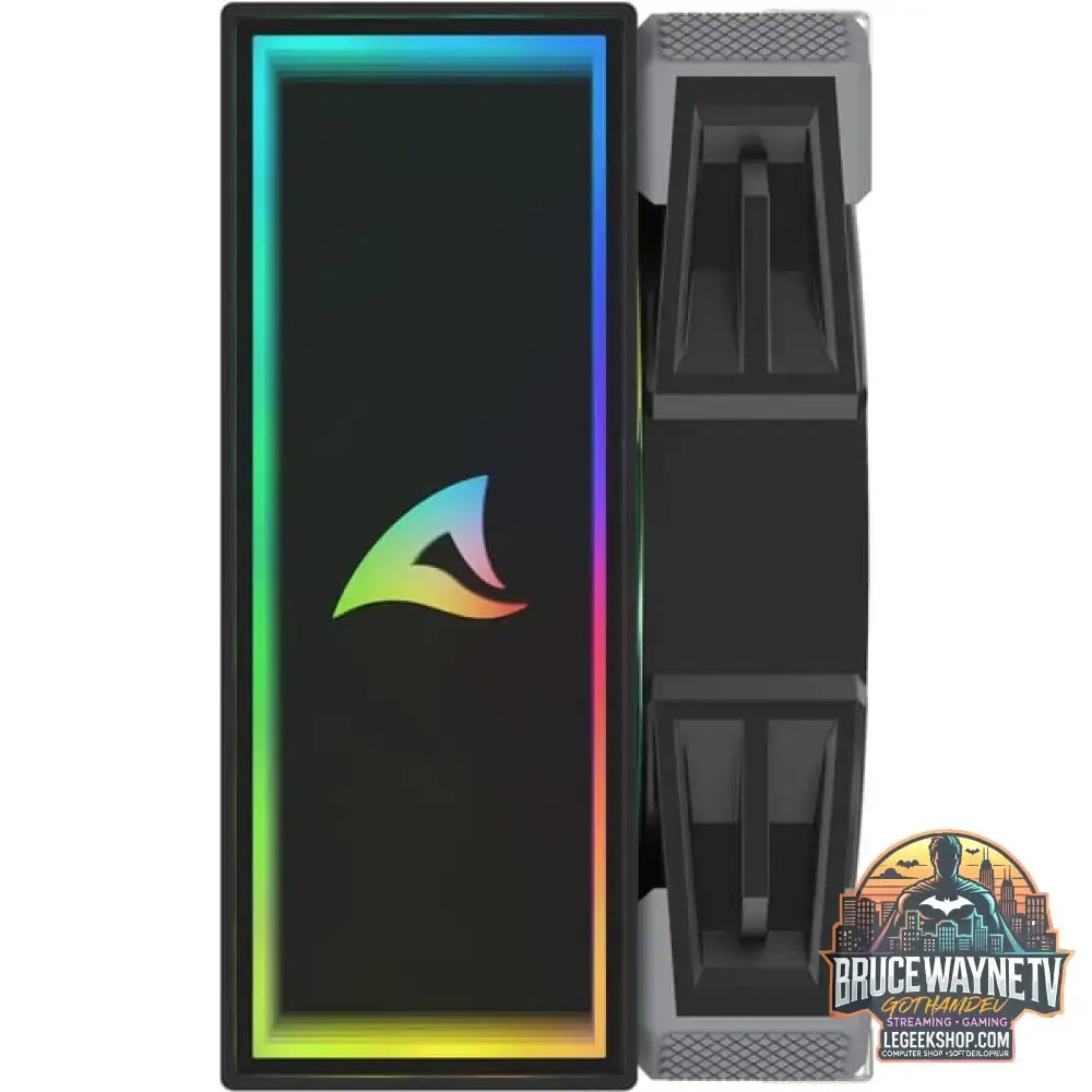 Sharkoon A50 RGB, CPU-Kühler schwarz, 120 mm - Sharkoon - vue 7
