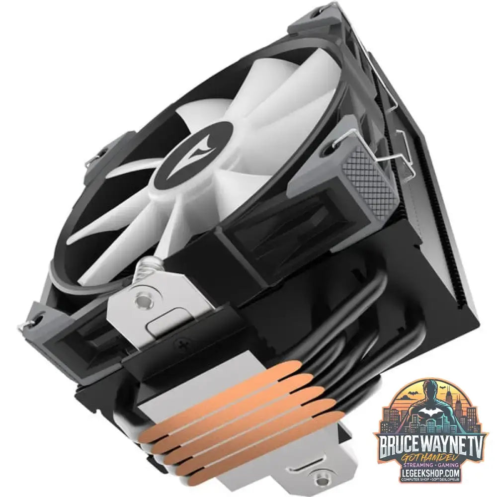 Sharkoon A50 RGB, CPU-Kühler schwarz, 120 mm - Sharkoon - vue 13