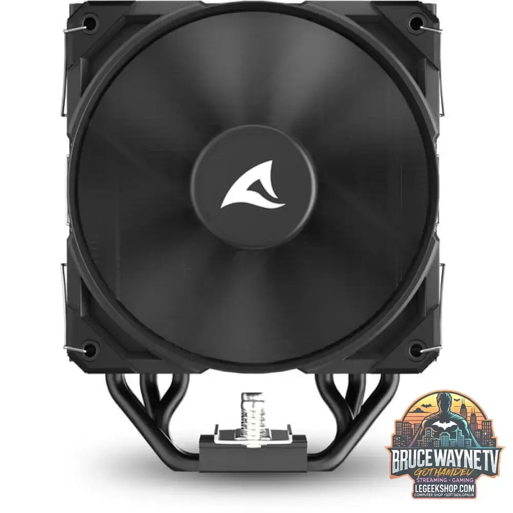 Sharkoon A50, CPU-Kühler schwarz, 120 mm - Sharkoon - vue 5