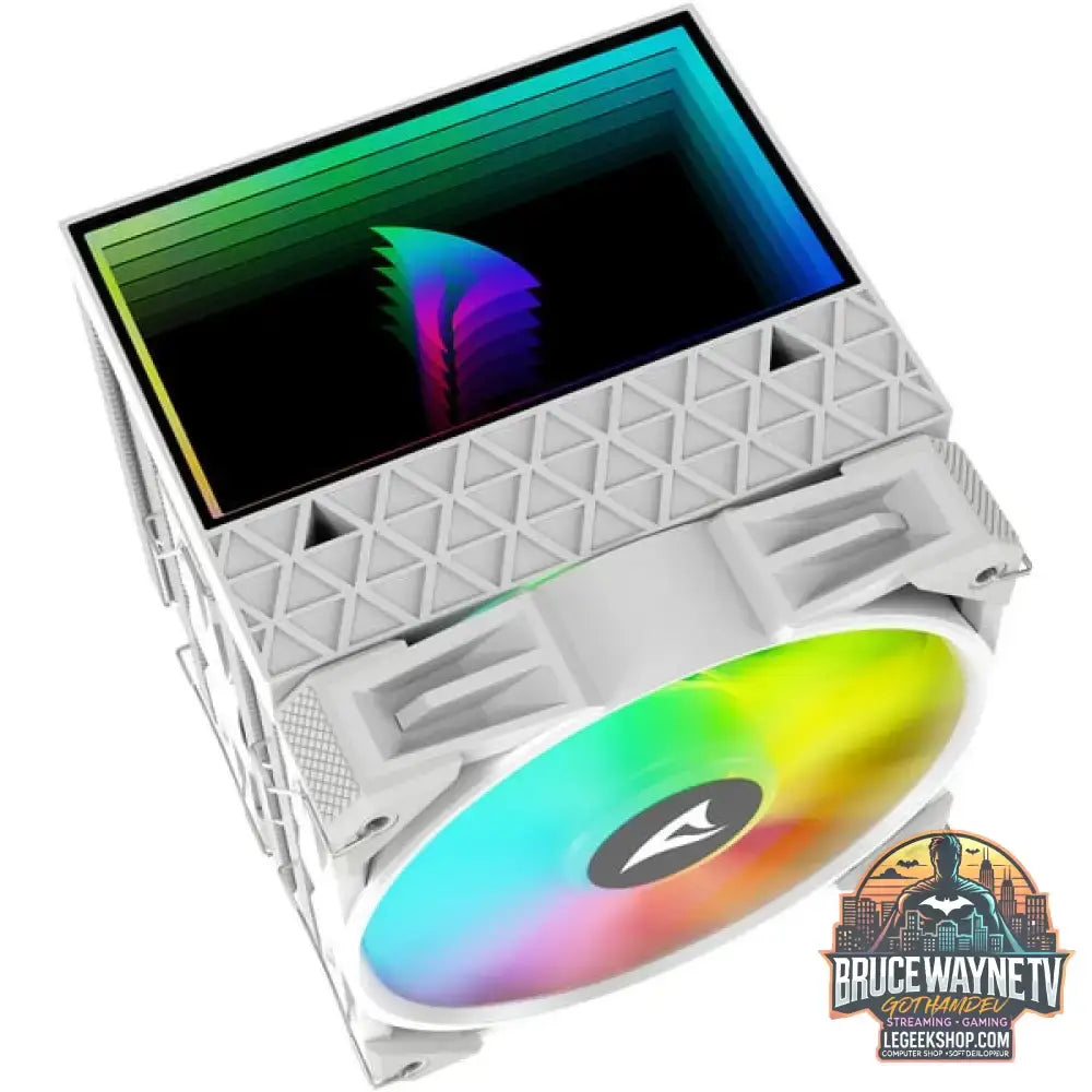 Sharkoon A60 RGB, CPU-Kühler weiß, 120 mm - Sharkoon - vue 6
