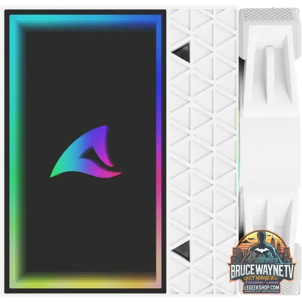 Sharkoon A60 RGB, CPU-Kühler weiß, 120 mm - Sharkoon - vue 7