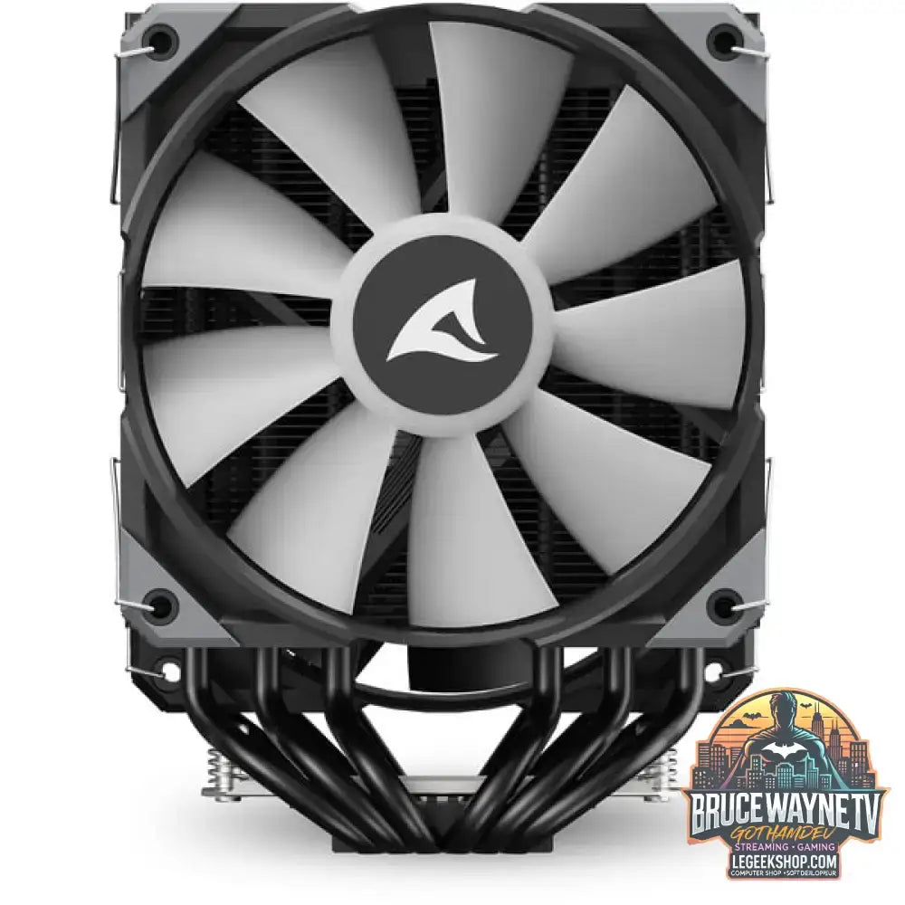Sharkoon A60 RGB, CPU-Kühler schwarz, 120 mm - Sharkoon - vue 9
