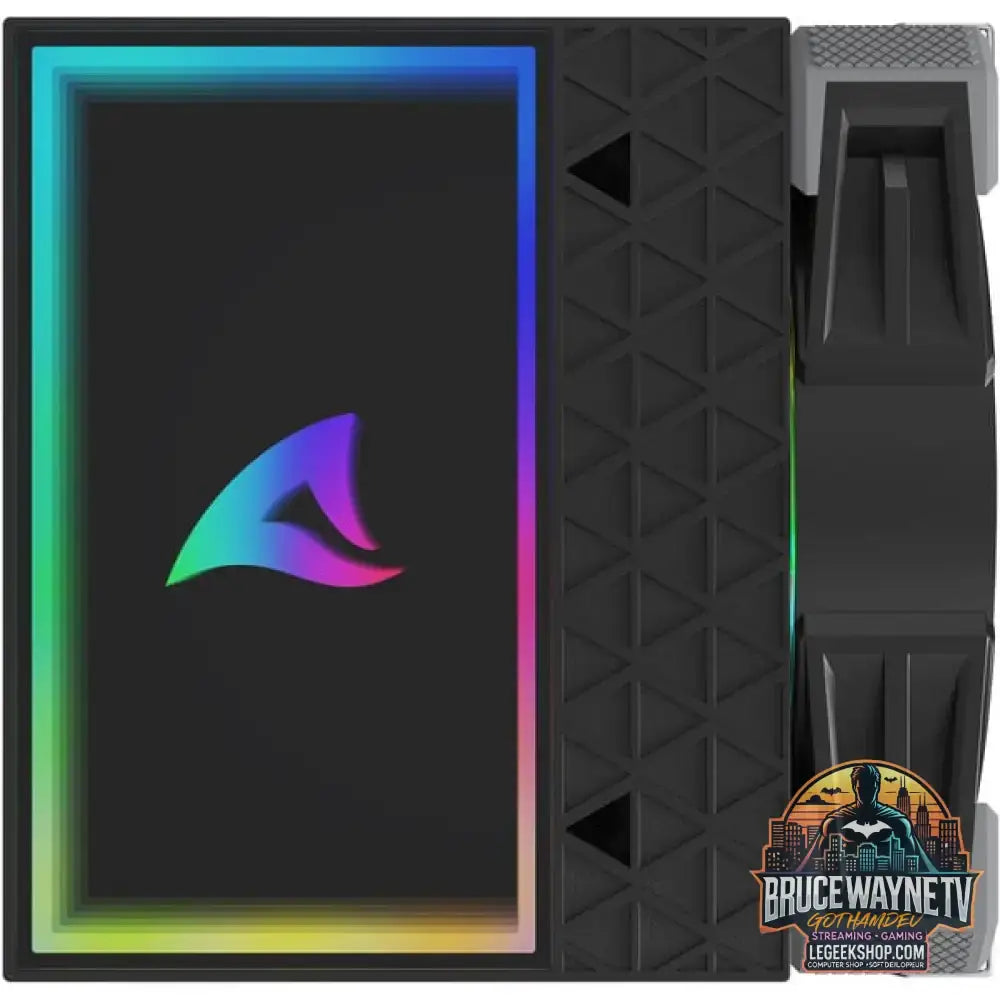 Sharkoon A60 RGB, CPU-Kühler schwarz, 120 mm - Sharkoon - vue 7