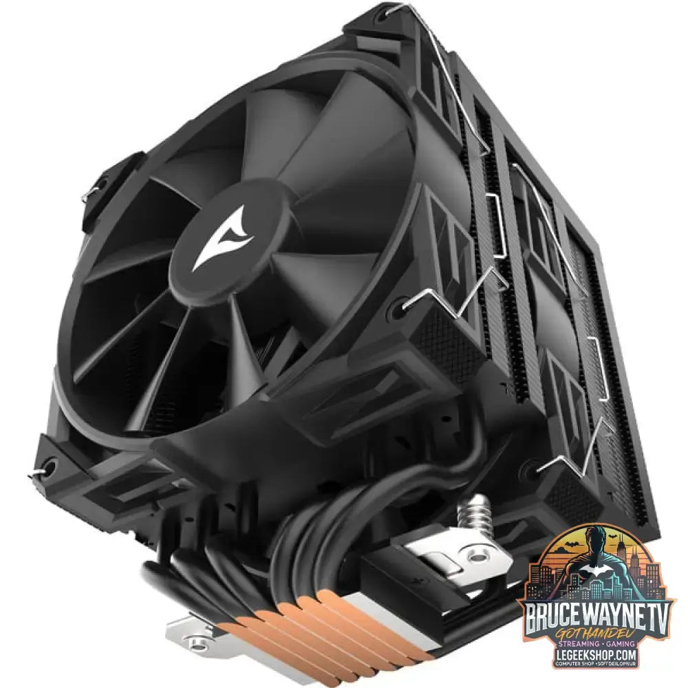 Sharkoon A60, CPU-Kühler schwarz, 120 mm - Sharkoon - vue 13