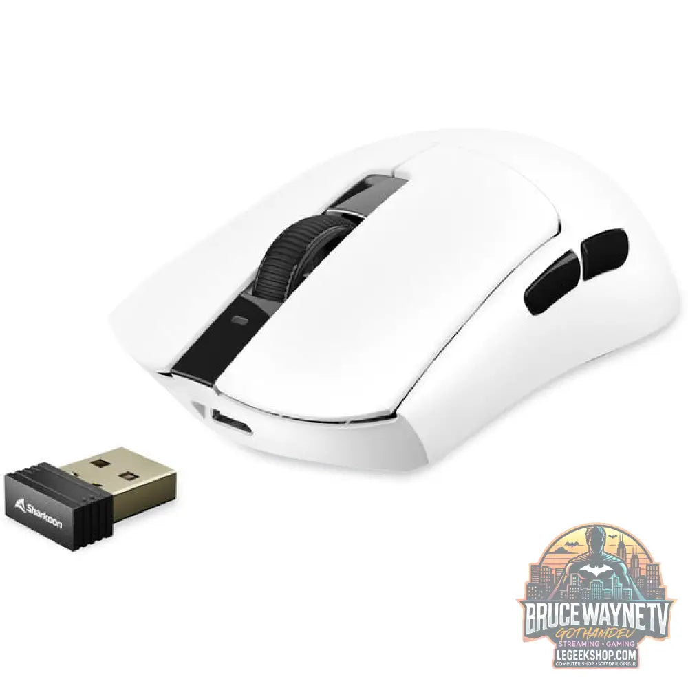 Sharkoon FIREGLIDER One, souris gaming - vue 3