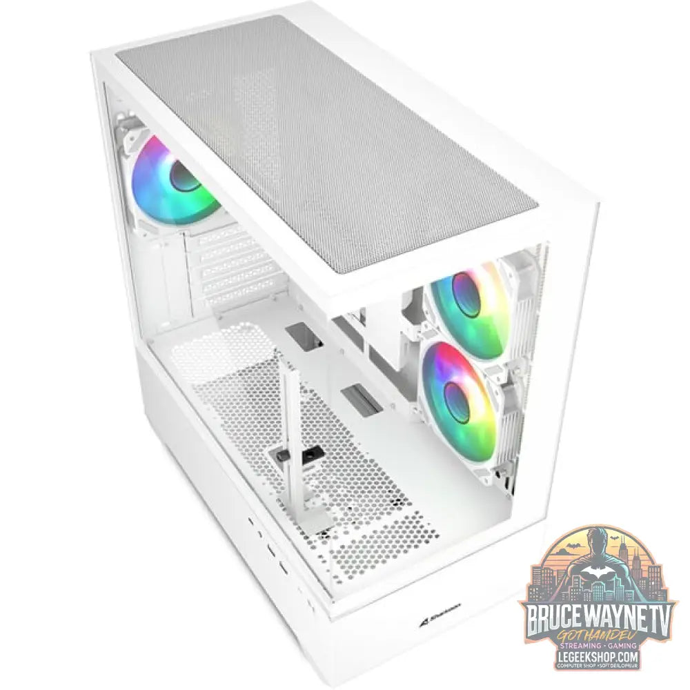 Sharkoon MK6 RGB, Tower-Gehäuse - Sharkoon - vue 3