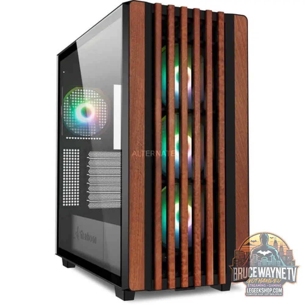 Sharkoon Rebel C70G RGB, Tower-Gehäuse - Sharkoon - vue 10