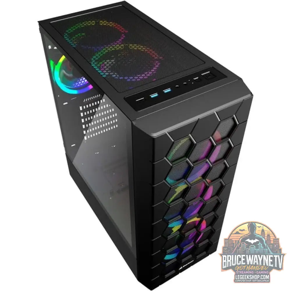 Sharkoon RGB HEX, Tower-Gehäuse - Sharkoon - vue 3