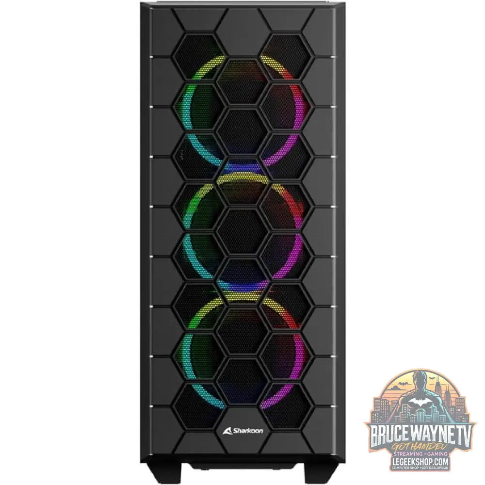 Sharkoon RGB HEX, Tower-Gehäuse - Sharkoon - vue 2