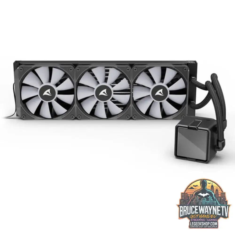 Sharkoon S100 ARGB, Wasserkühlung schwarz - Sharkoon - vue 6