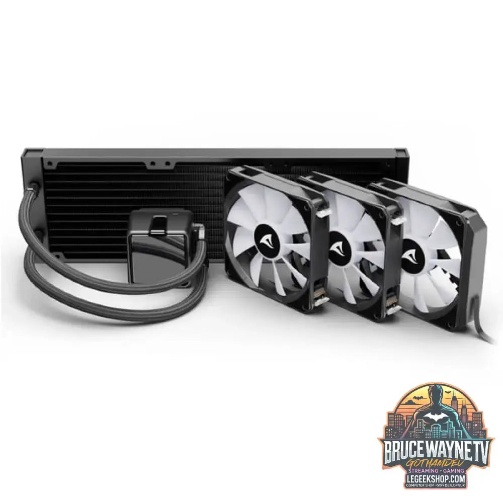 Sharkoon S100 ARGB, Wasserkühlung schwarz - Sharkoon - vue 10