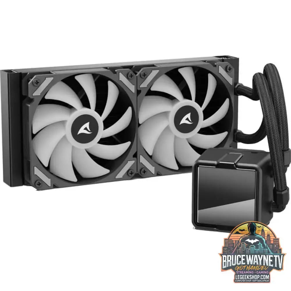 Sharkoon S50 ARGB, Wasserkühlung schwarz - Sharkoon - vue 4