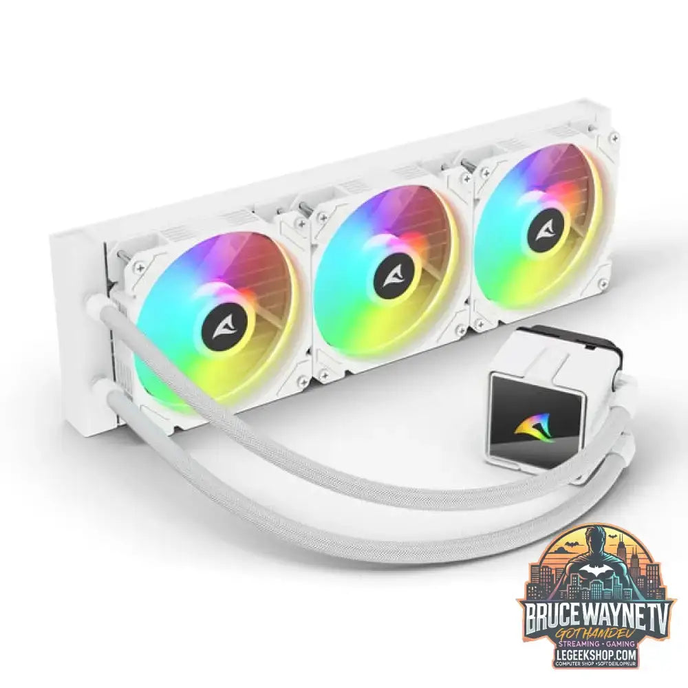 Sharkoon S60 ARGB, Wasserkühlung weiß - Sharkoon - vue 2