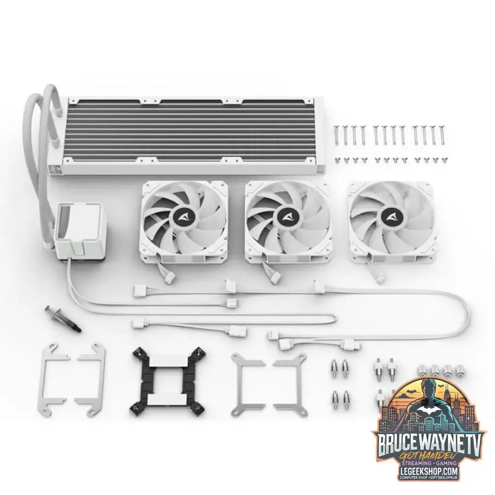Sharkoon S60 ARGB, Wasserkühlung weiß - Sharkoon - vue 12
