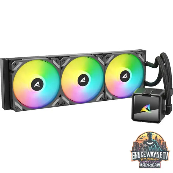 Sharkoon S60 ARGB, Wasserkühlung schwarz - Sharkoon