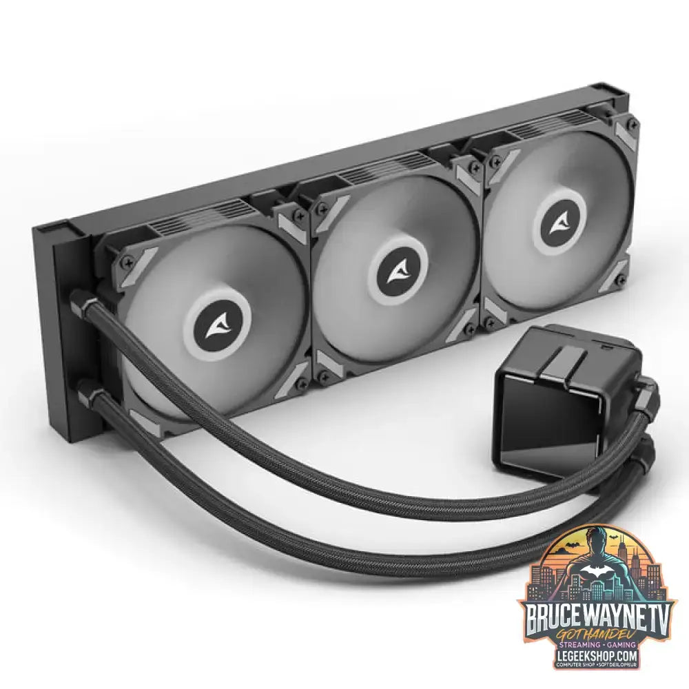 Sharkoon S60 ARGB, Wasserkühlung schwarz - Sharkoon - vue 7