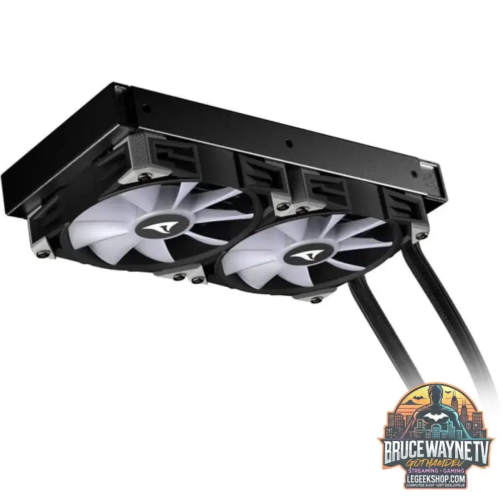Sharkoon S70 RGB AIO 240mm, Wasserkühlung schwarz - Sharkoon - vue 10