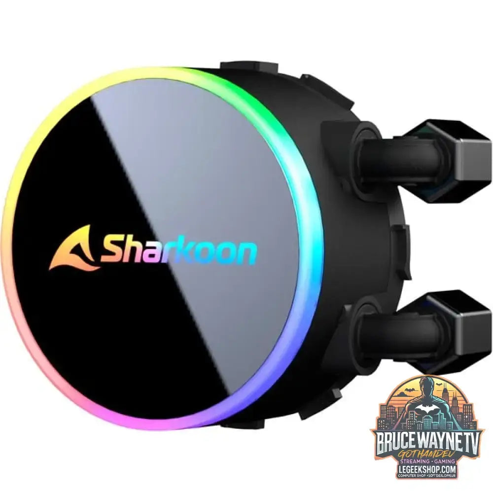 Sharkoon S70 RGB AIO 240mm, Wasserkühlung schwarz - Sharkoon - vue 12
