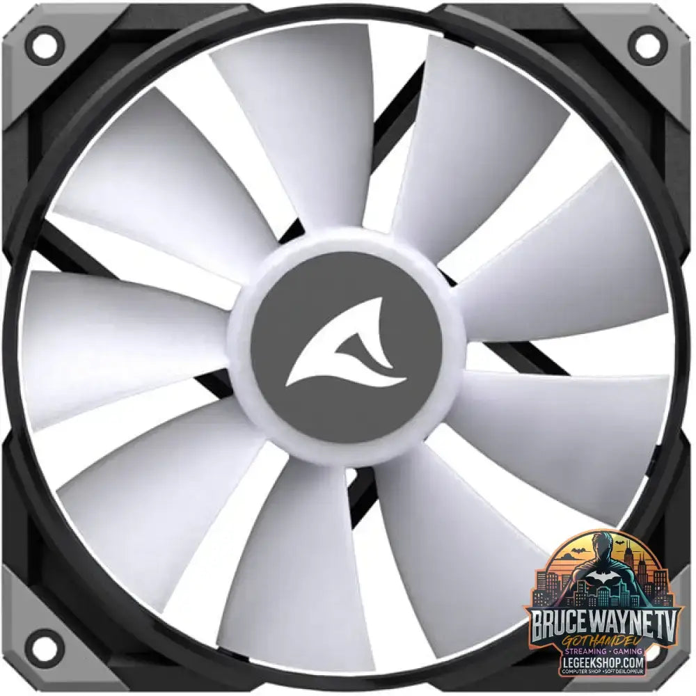 Sharkoon S80 RGB AIO 240mm, Wasserkühlung schwarz - Sharkoon - vue 14