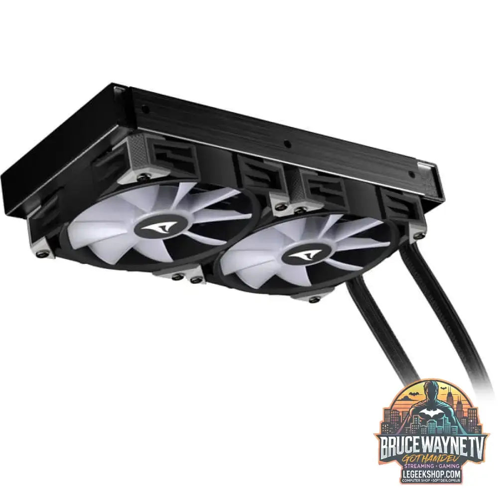Sharkoon S80 RGB AIO 240mm, Wasserkühlung schwarz - Sharkoon - vue 10