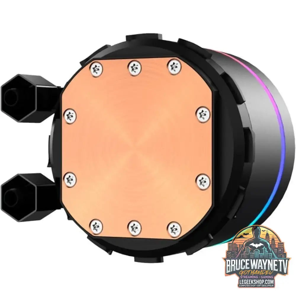 Sharkoon S80 RGB AIO 240mm, Wasserkühlung schwarz - Sharkoon - vue 13
