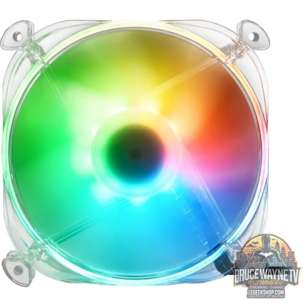 Sharkoon SHARK Disc RGB Fan, Gehäuselüfter - Sharkoon - vue 2