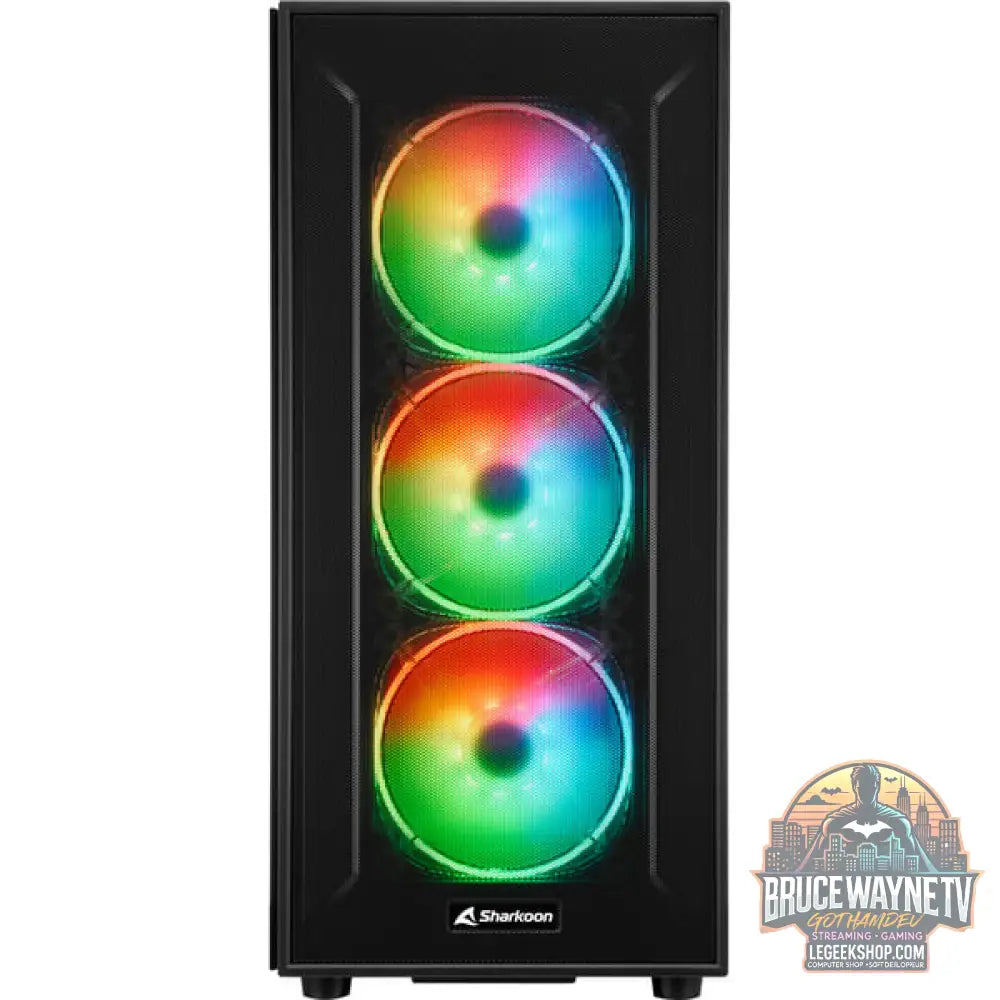 Sharkoon TG6M RGB, Tower-Gehäuse - Sharkoon - vue 2